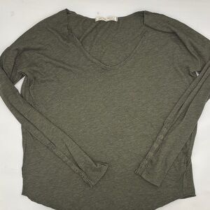 Free People Sienna Tee in Army